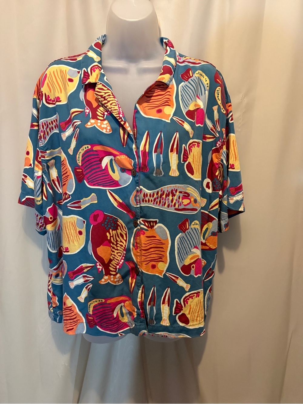 Women’s Patagonia Tidal threads Camp shirt XL